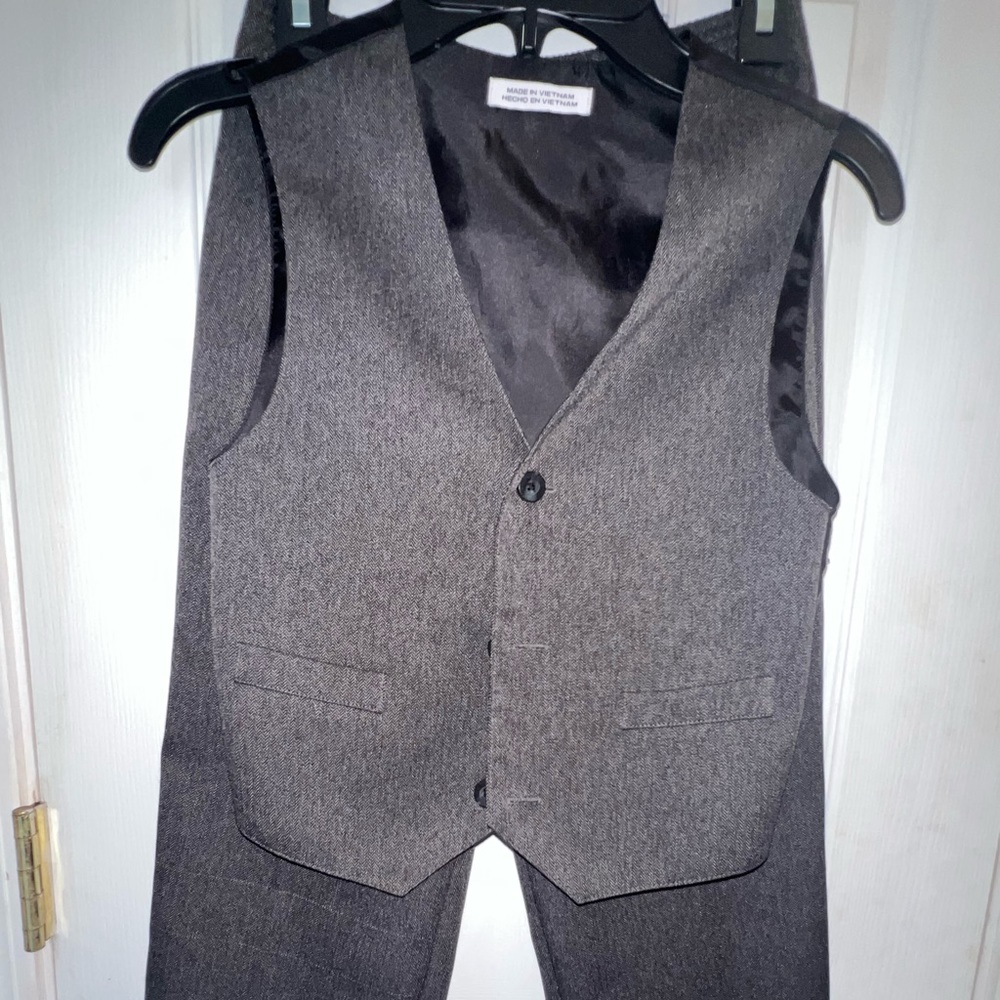 Little boys size 7 vest and pants